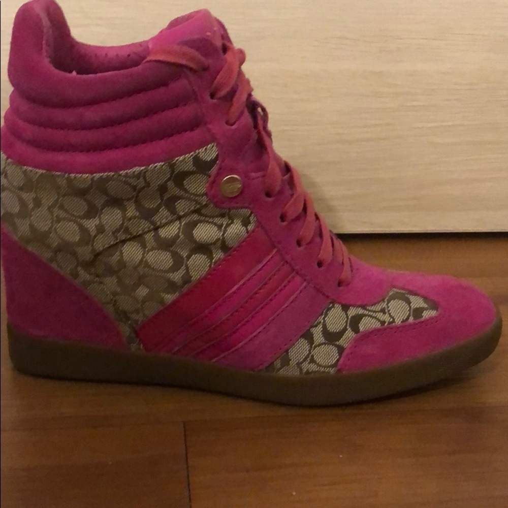 Coach platform sneakers